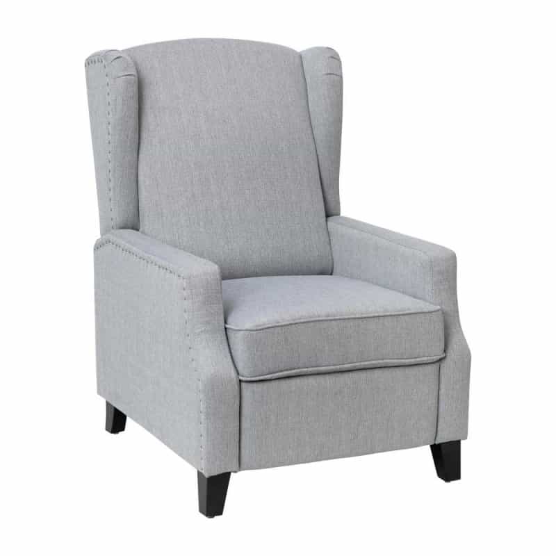 Traditional Slim Push Back Recliner Chair