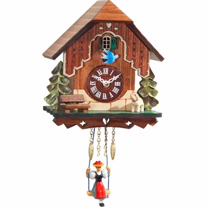 Battery-Operated Clock - Mini Size With Music/Chimes