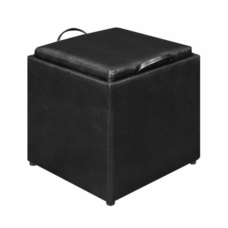 Park Avenue Single Ottoman With Stool And Reversible Tray