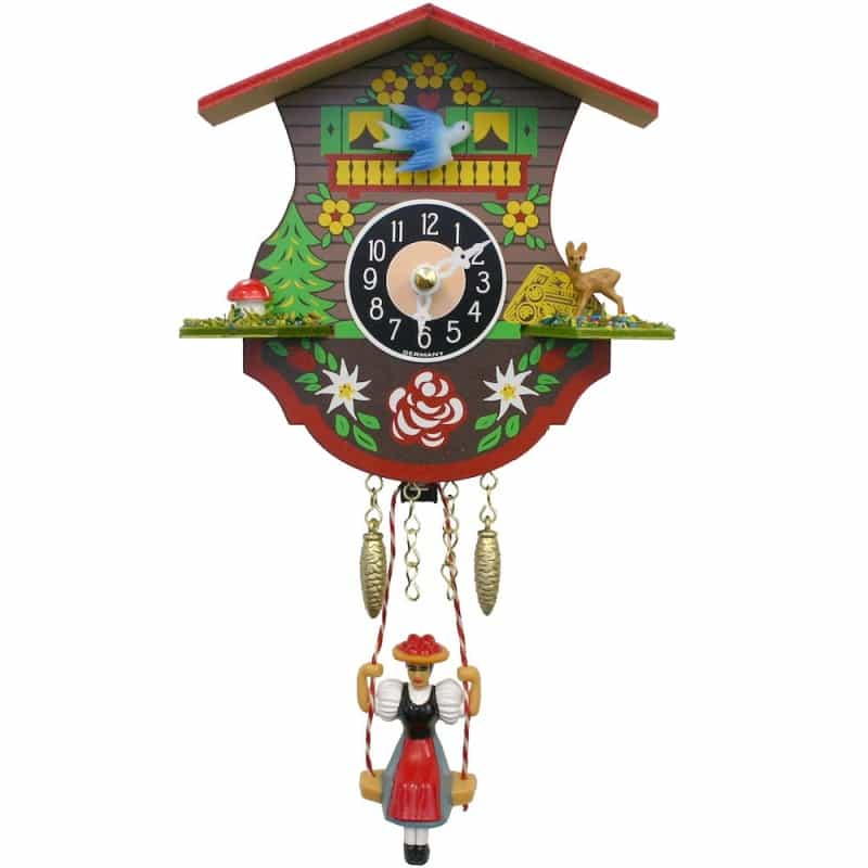 Battery-Operated Clock - Mini Size With Music/Chimes