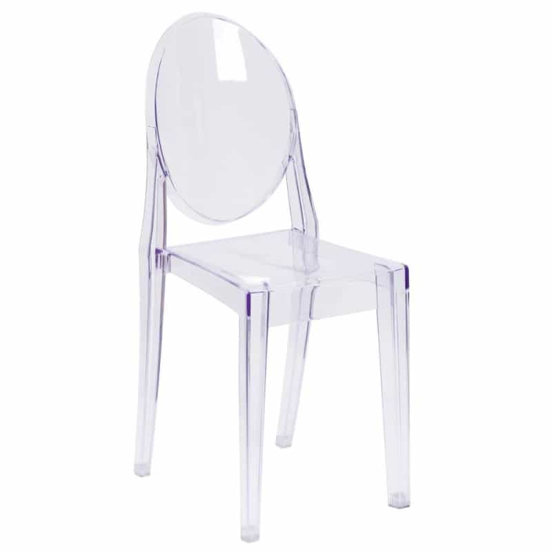 Ghost Side Chair In Transparent Crystal