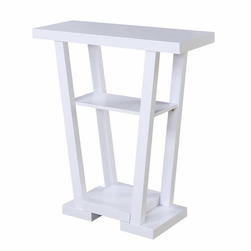 Newport V Console Table With Shelves
