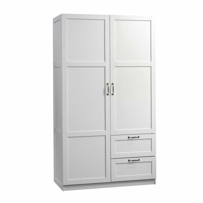 Miscellaneous Storage Storage Armoire, White Finish