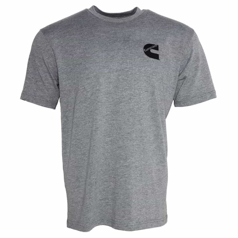 Unisex T-Shirt Short Sleeve Sport Gray Cotton Blend Tagless Tee - 4Xl