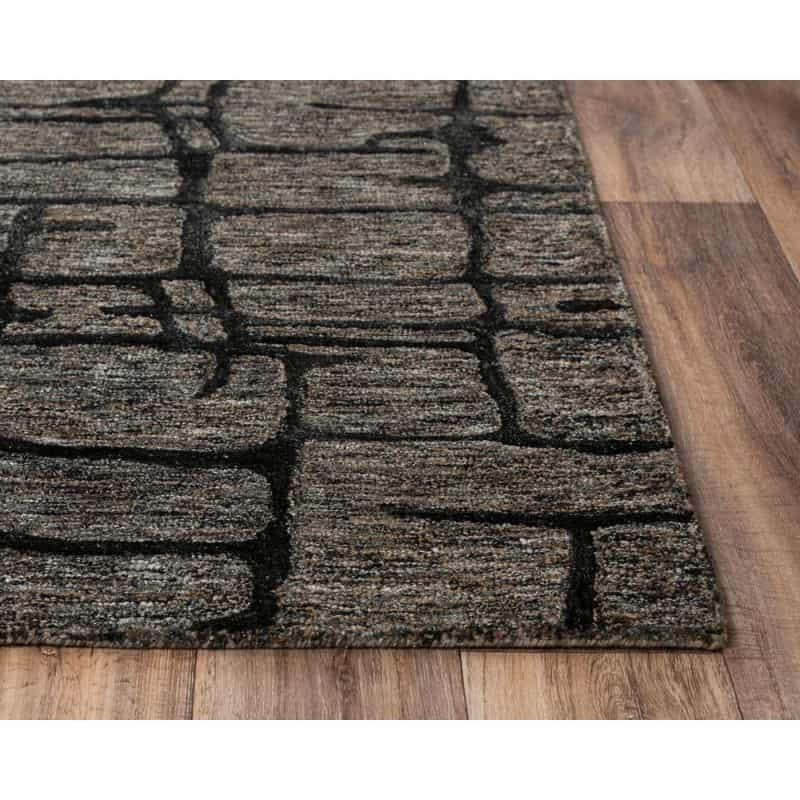Winston Gray 5' X 8' Hand-Tufted Rug- Wst103