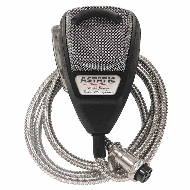 () 636Lse 4-Pin Noise Canceling Cb Microphone Professional-Grade Xlr Silver