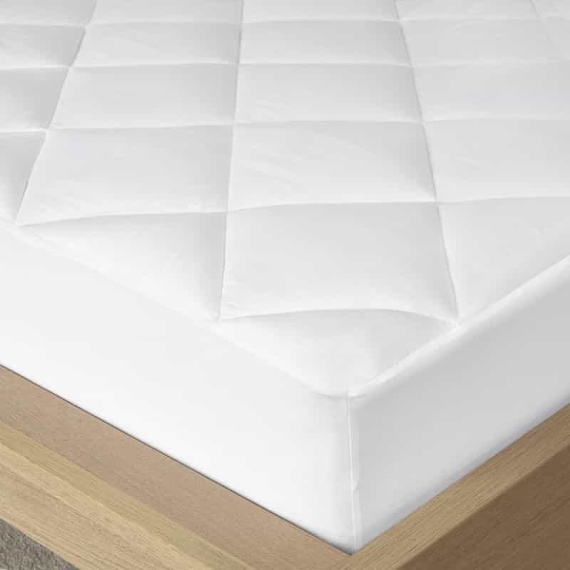 300 Thread Count Cotton Sateen Waterproof Mattress Pad