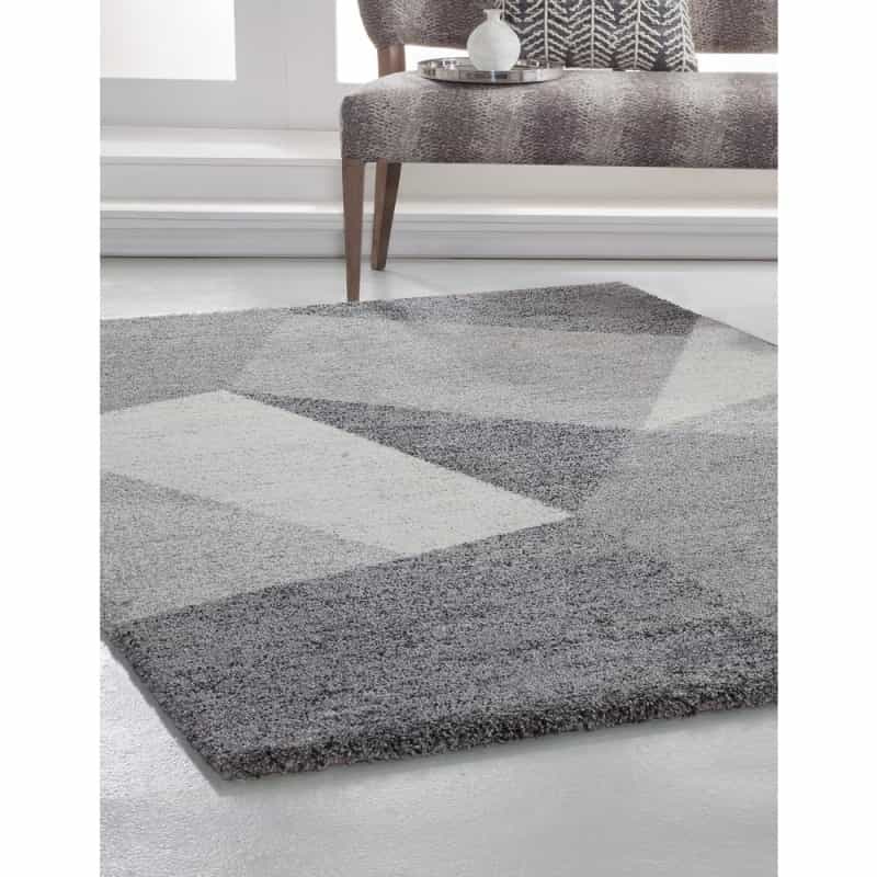 Granada Elisa Charcoal/Grey/Ivory Area Rug, 5'3" X 7'6"