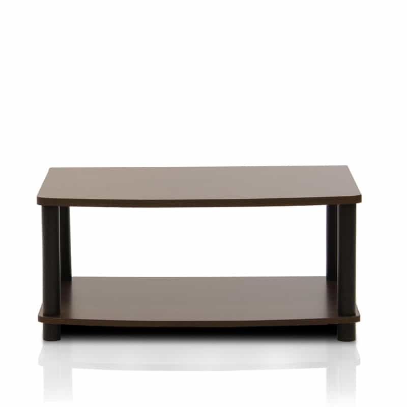 Turn-N-Tube No Tools 2-Tier Elevated Tv Stands