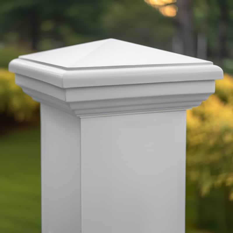 4X4 New England Pvc Post Cap
