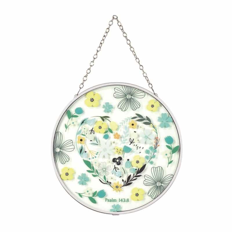 Suncatcher Floral Psalm 143:8