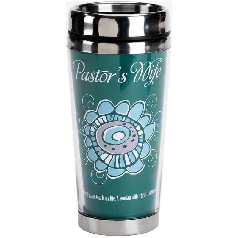 Trav Mug Pastors Wife Stnls Stl 16 Oz