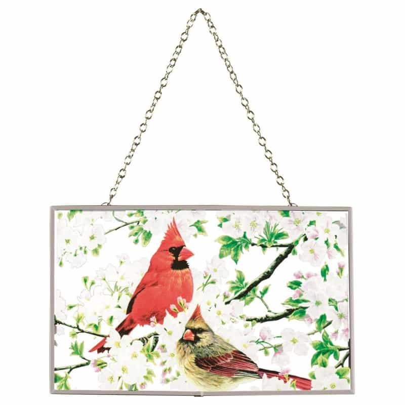 Suncatcher Cardinals 8In Rectangle