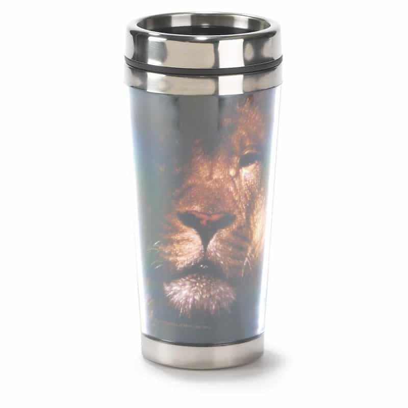 Travel Mug Be Strong & Courageous 16 Oz