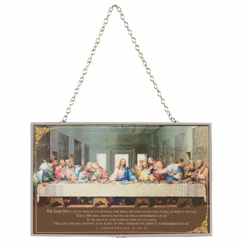Suncatcher The Last Supper 8X5