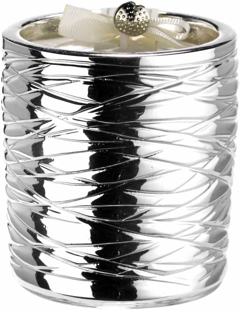 Argenesi Italy Donatello Silver Plated Scented Candle