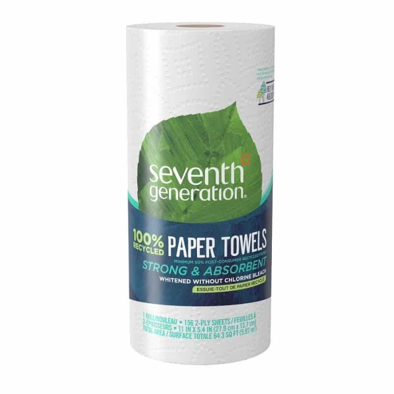 Seventh Generation 100% Recycled White Paper Towels 1 Count
