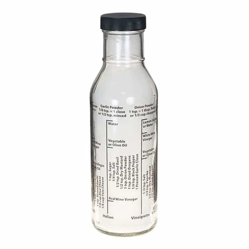 Harold Import Hic Glass Salad Dressing Bottle 13 Oz