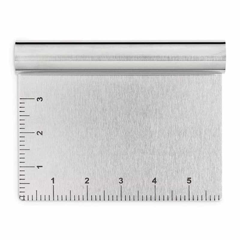 Mrs. Anderson Pastry Dough Cutter Scraper With Measurements 6"