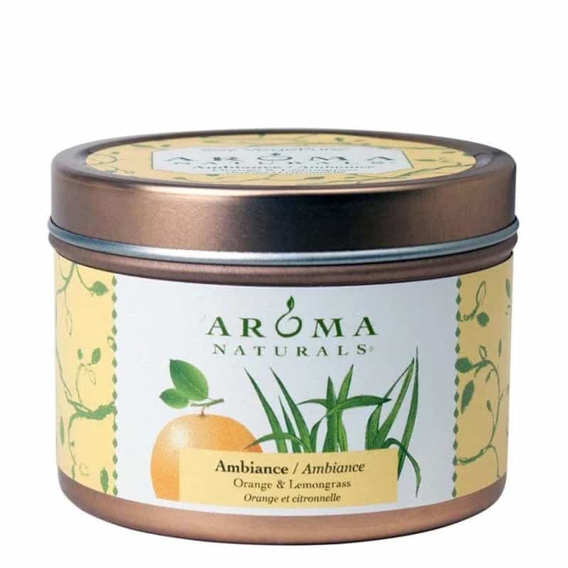 Aroma Naturals Ambiance Lemon Small Tin 2.8 Oz