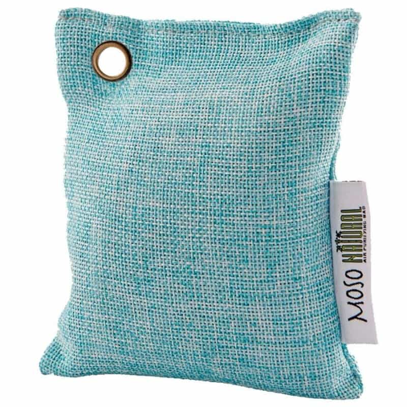 Moso Natural Air Purifying Blue Moso Bag For Refrigerator 75 Grams