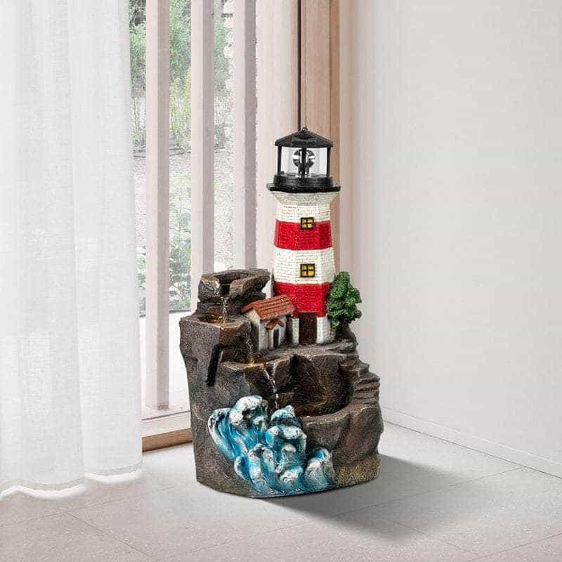 Ferrisland® Solitude Lighthouse Water Fountain