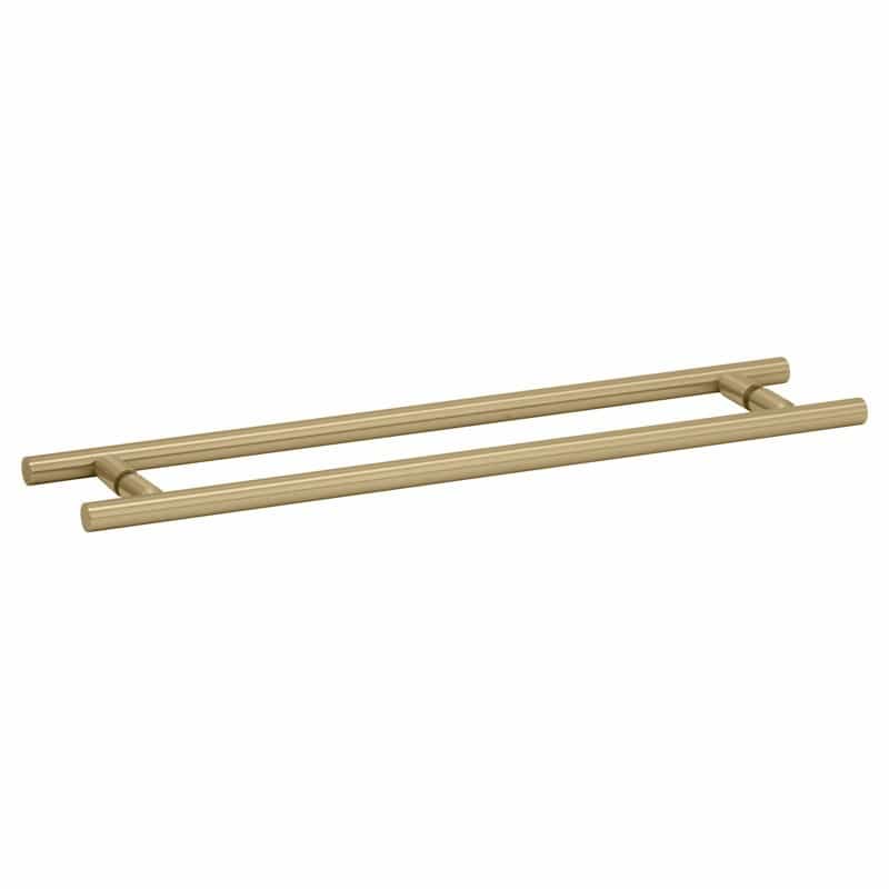 Glass Simple 18" X 18" Back-To-Back Ladder Towel Bar