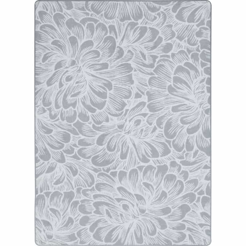 New Bloom 3'10" X 5'4" Area Rug In Color Sterling
