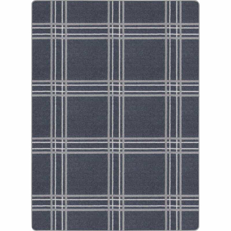 Broadfield 5'4" X 7'8" Area Rug In Color Smoke