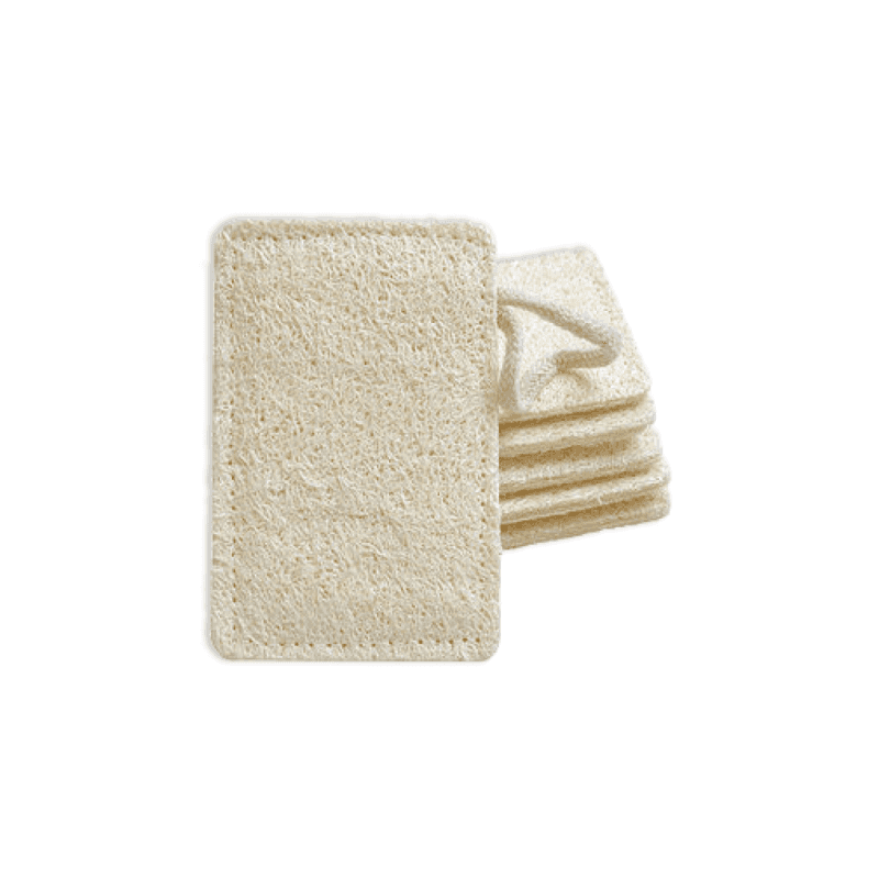 Kitchen Loofah Sponges - Set Of 3
