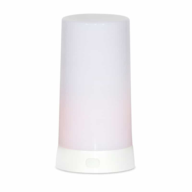 Led Flickering Light W/6 Hr Timer (Set Of 2) 5”H Plastic (Usb Charger Not Included)
