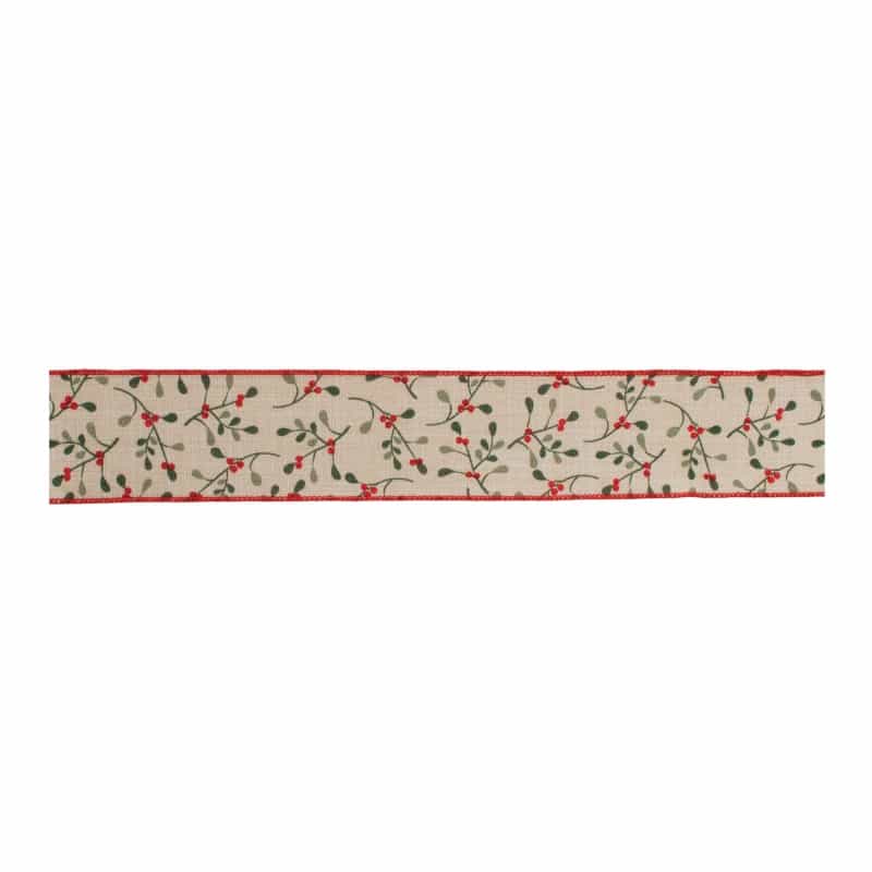 2.5” X 10 Yds. Wired (Set Of 2) Polyester