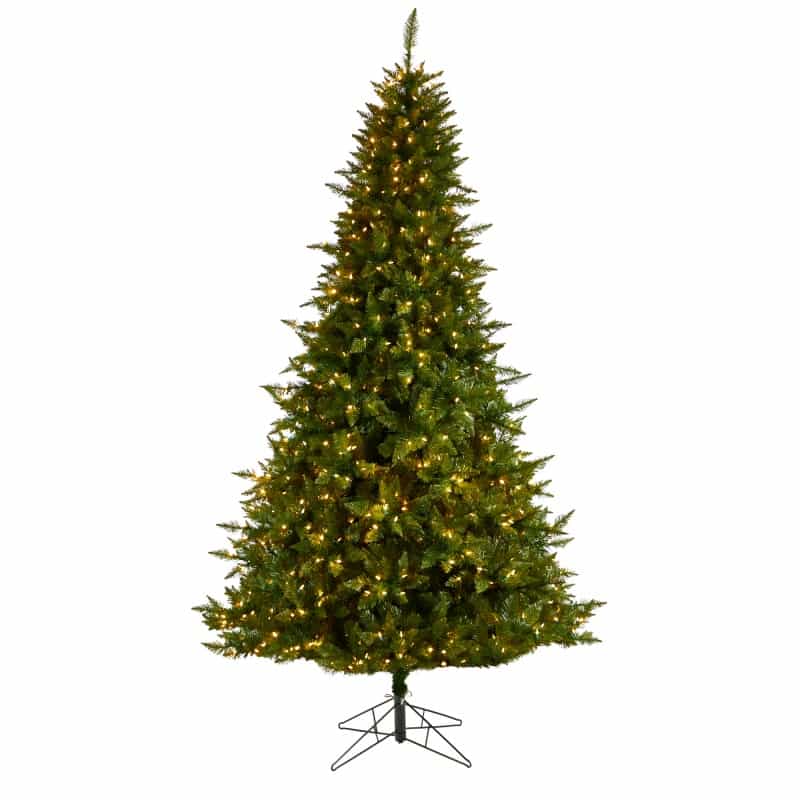 9’ Vermont Spruce Tree With 850 Color Changing (Multifunction With Remote Control) Led Lights