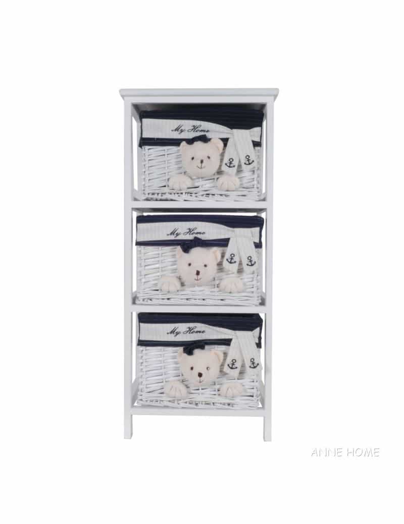 Portable 3 Drawers