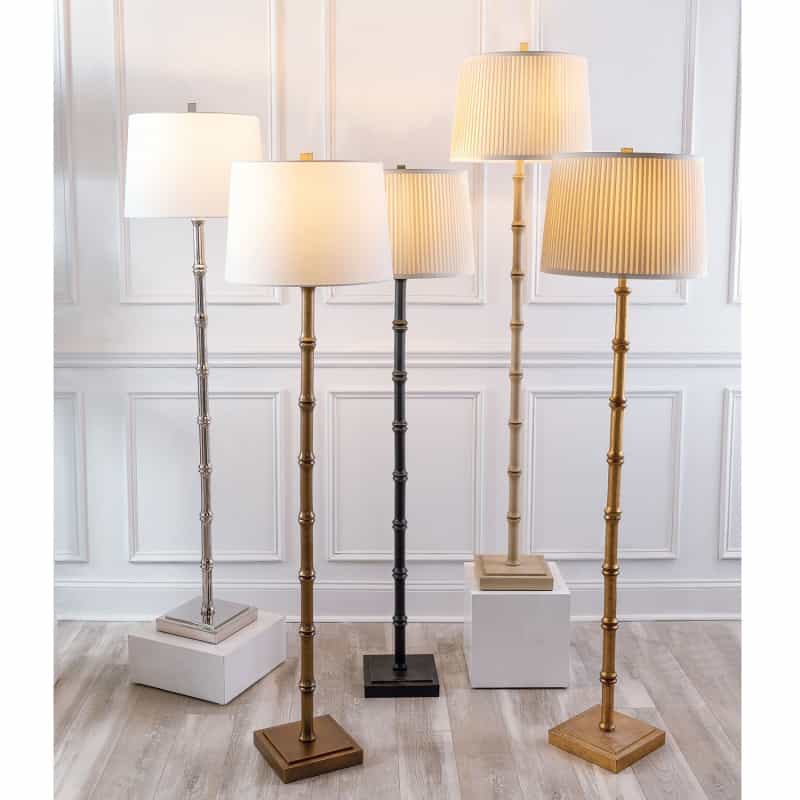 Lauderdale Ivory Floor Lamp
