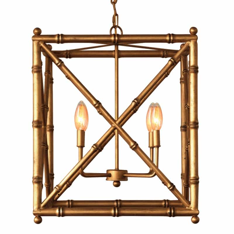 Baldwin Gold Chandelier