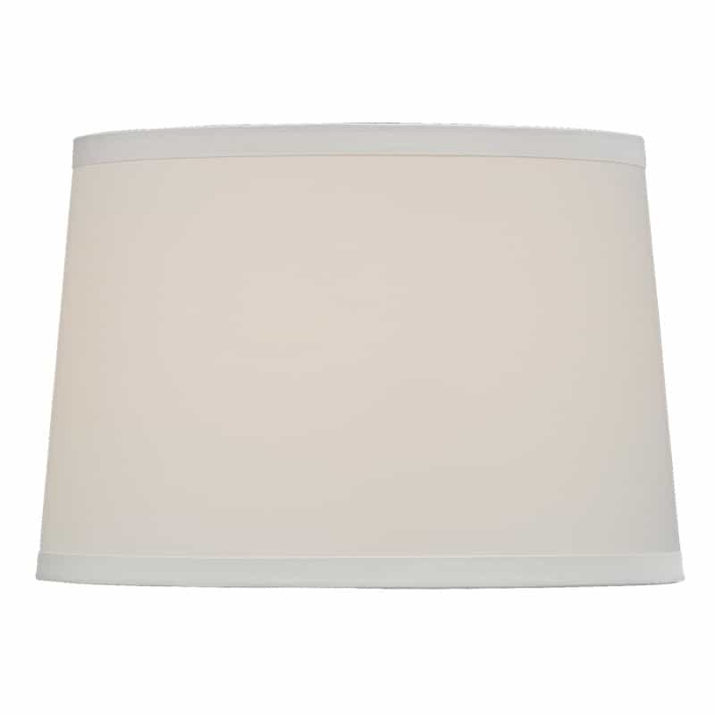 Off White Hardback Drum Shade