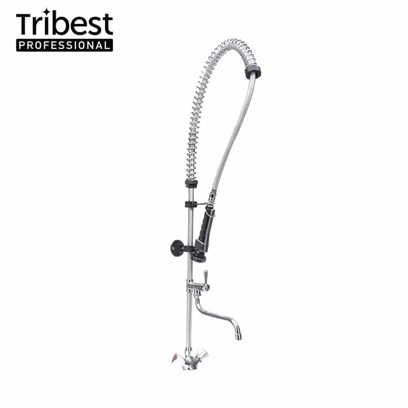 Cancan® Mt02 Deluxe Sink Mounted Pre-Rinse Faucet With Intermediate Tap