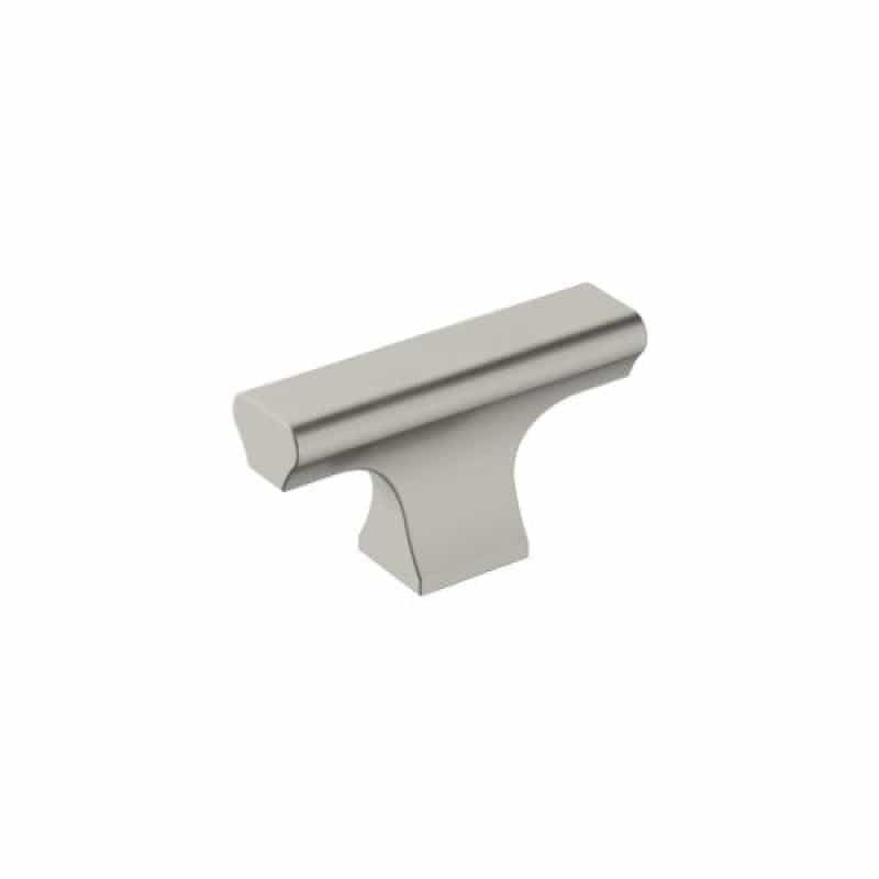 Status Aluminum Cabinet Knob - Satin Nickel - 2" (51 Mm) Length