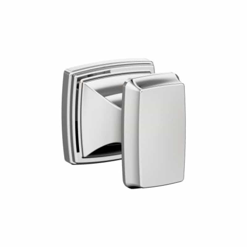 Revitalize Zinc Single Prong Robe Hook - Chrome - 2 5/16" (59 Mm) Length