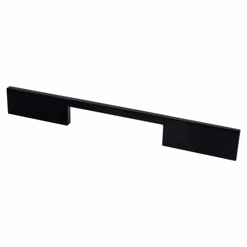 R. Christensen I-Spazio Zinc Handle Pulls - Black - 7 9/16" (192 Mm) Center To Center