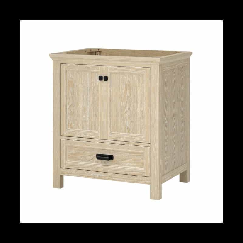 Brantley Winter Oak Wood Freestanding Bathroom Vanity - 30" - Winter Oak