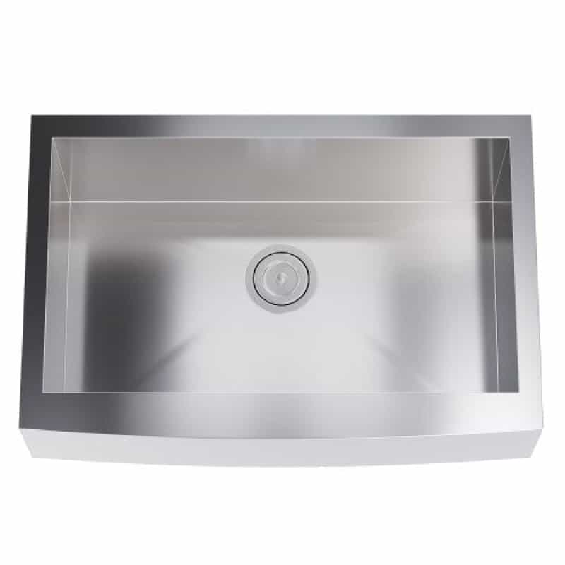 6002 3020 Stainless Steel Undermount Single Bowl Kitchen Sink - 30" X 20" X 10" With Grid & Strainer - Satin
