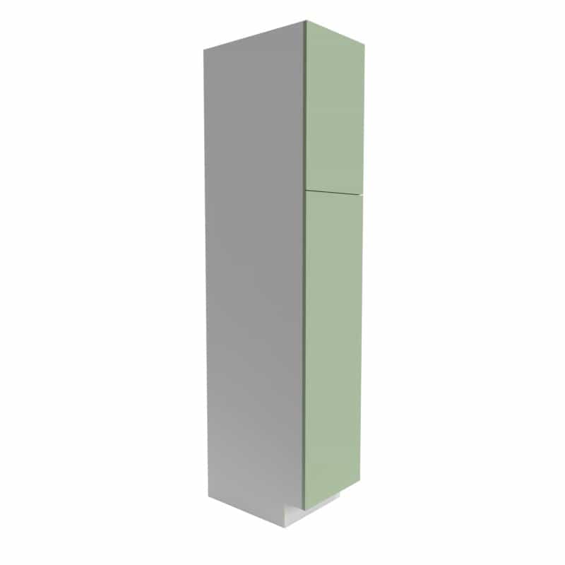 Manhattan Sage Green Matte Wood Kitchen Pantry Cabinet - 30" X 84" X 24" (Assembly Required) - Matte
