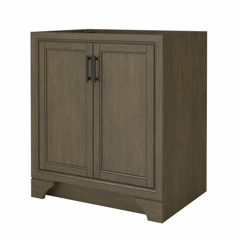 Lanaagan Shaded Timber Wood Freestanding Bathroom Vanity - 30" - Shaded Timber