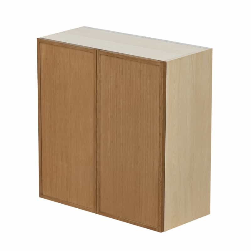 Shady Oak Slim Shaker Wood Kitchen Wall Cabinet - 36" X 12" X 36" (Assembly Required) - Oak
