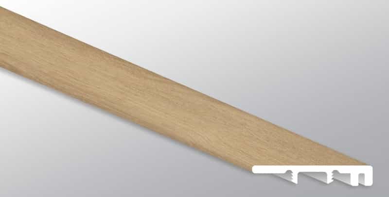 Acclima Waldorf Luxury Vinyl Moulding / Trim - 1.5" X 94" End Cap - Low Gloss