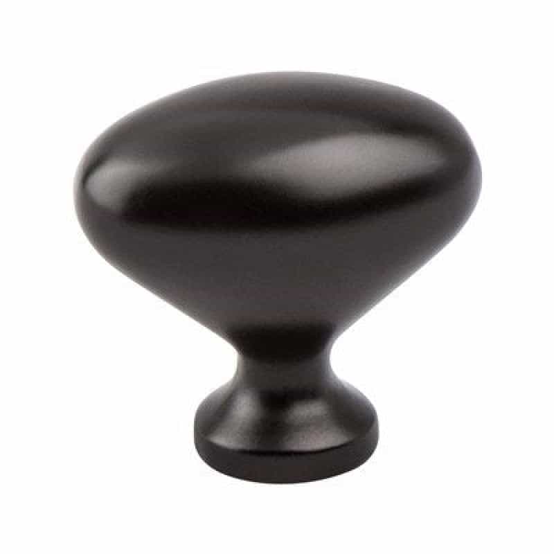 Adagio American Classics Zinc Cabinet Knob - Rubbed Bronze - 1 5/16" Length
