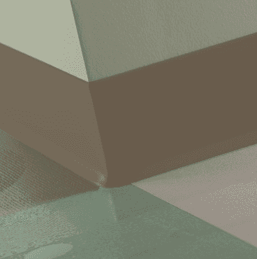 Johnsonite Seaweed Vinyl Traditional Wall Base - 2.5" X 48" X 1/8" Toe - Traditional Wall Base