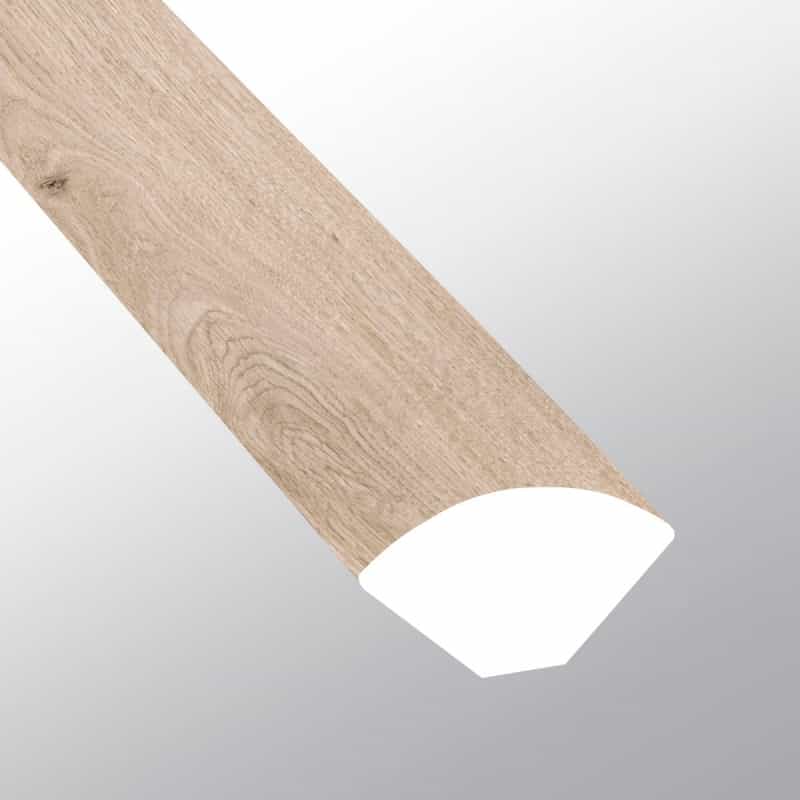 Xl Cyrus Austell Grove Luxury Vinyl Moulding / Trim - 0.64" X 94" Quarter Round - Low Gloss